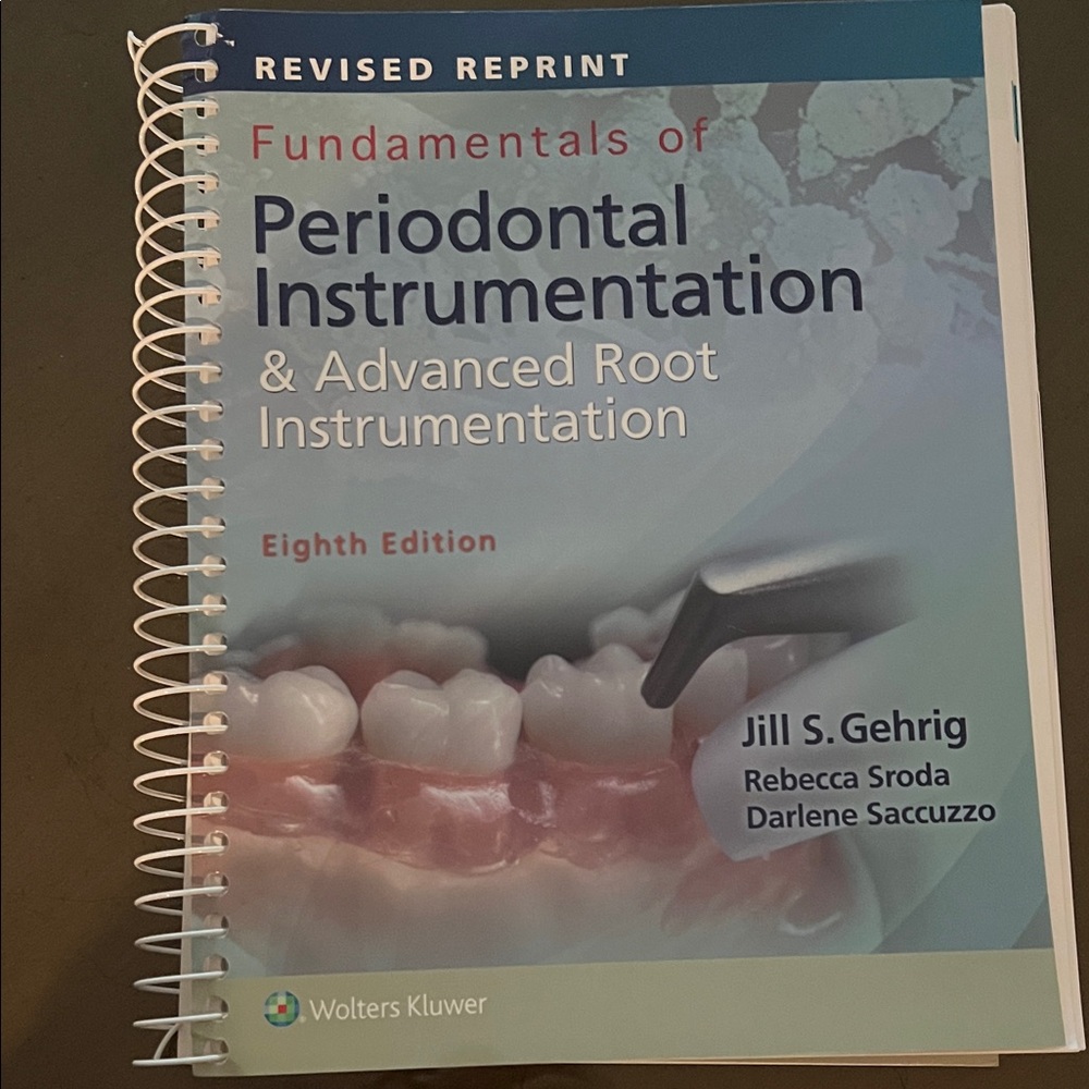 Periodontal Instrumentation Textbook - Picture 2 of 5